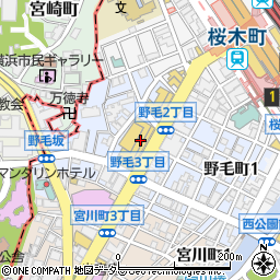 セブンス薬局桜木町店周辺の地図