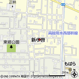 千葉県茂原市新小轡826-12周辺の地図