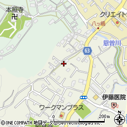 神奈川県厚木市愛名102周辺の地図