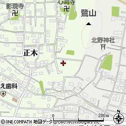 岐阜県岐阜市山手周辺の地図
