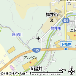 京都府舞鶴市下福井698周辺の地図