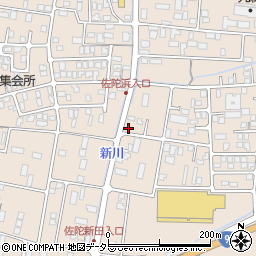 鳥取県米子市淀江町佐陀1038-9周辺の地図