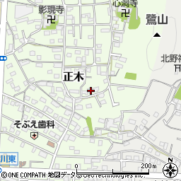 岐阜県岐阜市正木1382周辺の地図