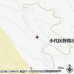 兵庫県美方郡香美町小代区野間谷170周辺の地図