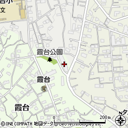 神奈川県横浜市保土ケ谷区霞台4周辺の地図