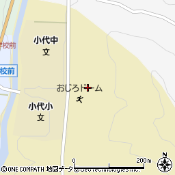 兵庫県美方郡香美町小代区實山54周辺の地図