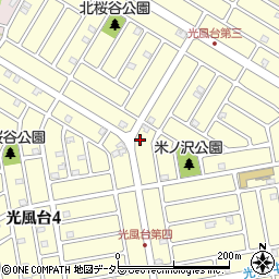 千葉県市原市光風台3丁目379周辺の地図