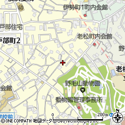 東洋カーマックス西戸部町１丁目第２駐車場周辺の地図