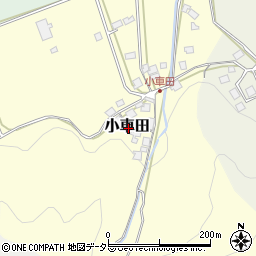福井県大飯郡おおい町小車田周辺の地図