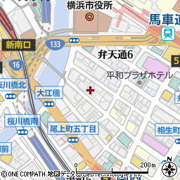 横浜市歯科医師会周辺の地図