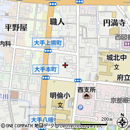 京都府舞鶴市北田辺周辺の地図