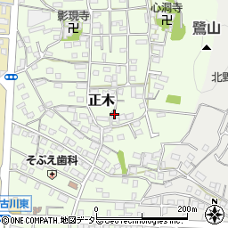 岐阜県岐阜市正木1380周辺の地図