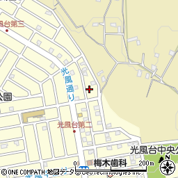 千葉県市原市光風台2丁目270周辺の地図