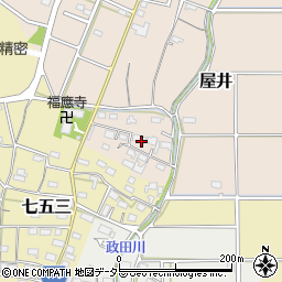 岐阜県本巣市屋井782周辺の地図