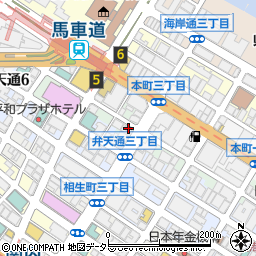 横浜市内装事業協同組合周辺の地図