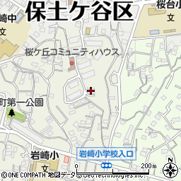 神奈川県横浜市保土ケ谷区岩崎町12-9周辺の地図