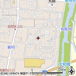 鳥取県米子市淀江町佐陀2084-14周辺の地図