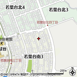 鳥取県鳥取市若葉台南3丁目15-22周辺の地図