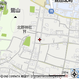 岐阜県岐阜市鷺山1607周辺の地図