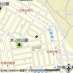 千葉県市原市光風台3丁目260周辺の地図
