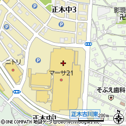 鎌倉パスタ 岐阜マーサ21店周辺の地図