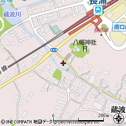 千葉県袖ケ浦市蔵波58周辺の地図