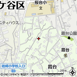神奈川県横浜市保土ケ谷区霞台53周辺の地図