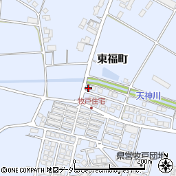 島根県出雲市東福町206-2周辺の地図