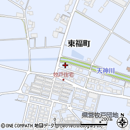 島根県出雲市東福町206-1周辺の地図