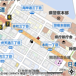 横浜家系ラーメン壱角屋周辺の地図