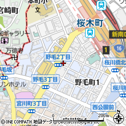 BAR GLORY 桜木町店周辺の地図