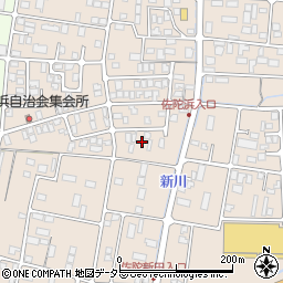 鳥取県米子市淀江町佐陀1077-37周辺の地図