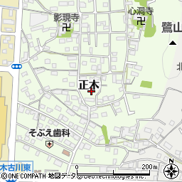 岐阜県岐阜市正木1379周辺の地図
