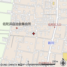 鳥取県米子市淀江町佐陀1077-38周辺の地図