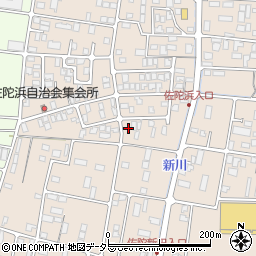 鳥取県米子市淀江町佐陀1077-76周辺の地図