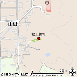 松上神社周辺の地図
