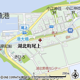 滋賀県長浜市湖北町尾上297周辺の地図