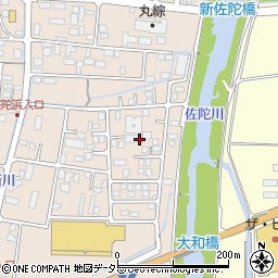 鳥取県米子市淀江町佐陀1018-4周辺の地図