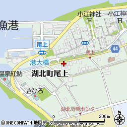 滋賀県長浜市湖北町尾上293周辺の地図