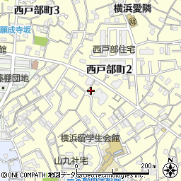 神奈川県横浜市西区西戸部町2丁目200-1周辺の地図