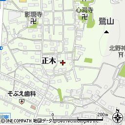 岐阜県岐阜市正木1392周辺の地図