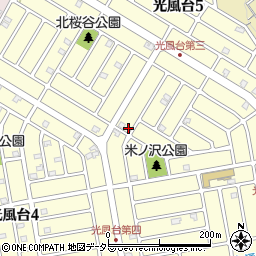 千葉県市原市光風台3丁目326周辺の地図