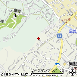 神奈川県厚木市愛名100-3周辺の地図