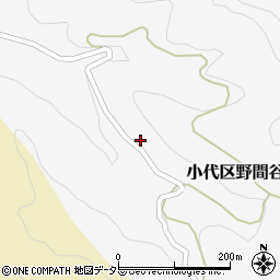 兵庫県美方郡香美町小代区野間谷172周辺の地図
