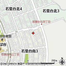 鳥取県鳥取市若葉台南3丁目15-20周辺の地図
