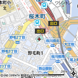 横浜ブリーズベイホテル周辺の地図