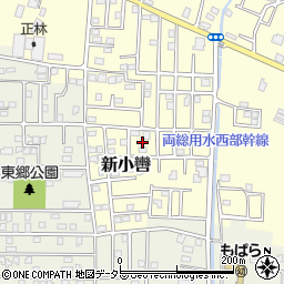 千葉県茂原市新小轡826-2周辺の地図
