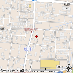鳥取県米子市淀江町佐陀2094-2周辺の地図