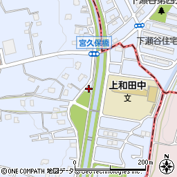 宮久保会館周辺の地図