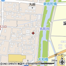 鳥取県米子市淀江町佐陀1015-3周辺の地図